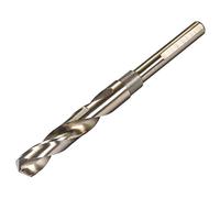 sourcing map Foret Hélicoïdal Mèche à Tige Réduite 14mm en Acier Haute Vitesse HSS 6542 avec 10mm Tige 1Pcs