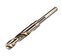 sourcing map Foret Hélicoïdal Mèche à Tige Réduite 16.5mm en Acier Haute Vitesse HSS 6542 avec 10mm Tige 1Pcs
