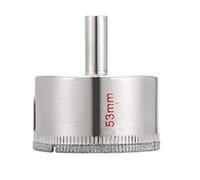 sourcing map Foret Scie Cloche enduit de diamant de 53 mm Trépan pour verre porcelaine roche marbre carreaux céramique