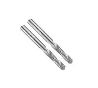 sourcing map Forets en carbure monobloc de 3,15 mm à tige droite pour acier dur en alliage d'acier inoxydable, trempé à 50 HRC, 2 pièces