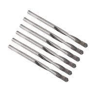 sourcing map Forets hélicoïdaux en carbure cémenté 3 mm pour acier inoxydable, cuivre, aluminium, alliage de zinc, fer 6 pièces