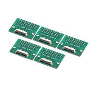sourcing map FPC FFC PCB Convertisseur Carte 20P 0.5mm on Prise Côté Dos 1.0mm, à DIP 2.54mm pour LCD 3D Imprimante Caméra DVD TV Portable Audio Paquet de 5