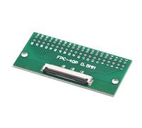 sourcing map FPC FFC PCB Convertisseur Carte 40P 0.5mm on Prise Côté Dos 1.0mm, à DIP 2.54mm pour LCD 3D Imprimante Caméra DVD TV Portable Audio Paquet de 1