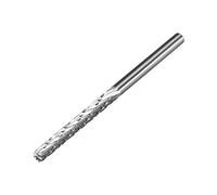 sourcing map Fraise Rotative Lime Rotative Hss Acier Rapide Outil 3x3mm | Outil Rotatif, Forme Cylindre Denté À Double Coupe
