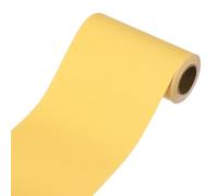 sourcing map Frise de papier peint, bordures de papier peint autocollant pour décoration de cuisine, chambre à coucher, salle de bain, jaune (9,9 x 497,8 cm)