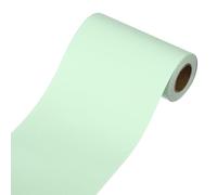 sourcing map Frise de papier peint, bordures de papier peint autocollant pour décoration de cuisine, chambre à coucher, salle de bain, vert clair, 9,9 x 497,8 cm