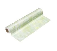 sourcing map Frise de papier peint grain de bois, 30,5 x 5 m, autocollant texturé, imperméable, papier peint décoratif pour sol, porte, table, armoires, bureau, vert agate