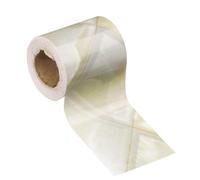 sourcing map Frise de papier peint grain de bois 5,1 x 5 m en PVC autocollant texturé autocollant imperméable pour mur, porte, table, armoires, bureau, diamant jaune