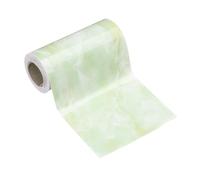sourcing map Frise de papier peint grain de bois autocollant en PVC texturé imperméable pour sol, porte, table, armoires, bureau, vert agate 12,7 x 5 m