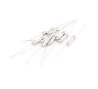sourcing map Coup Lent Temps Retard Axial Céramique Fusibles 5 x 20mm 250V 3.15A 10pcs