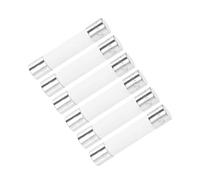 sourcing map Fusibles à Tube en Céramique 10A AC 250V 6x30mm, Soufflage Voiture Rapide Amplificateurlifier Économies Énergie 6pcs