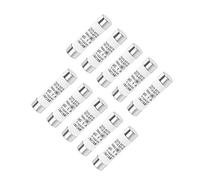 sourcing map Fusibles à Tube en Céramique Cartouche 1A 500V 10x38mm Coup Rapide Rechange pour Stéréo Audio Alarme Amplificateur Céramique Fusibles 10pcs