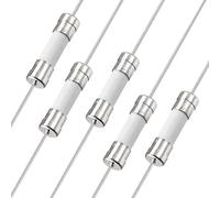 sourcing map Fusibles Coup Rapide Fil Conducteur Fusibles Céramique 5mm x 20mm 250V F10A 5Pcs