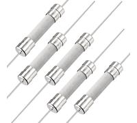 sourcing map Fusibles Coup Rapide Fil Conducteur Fusibles Céramique 6mm x 32mm 250V F15A 5Pcs