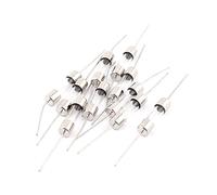 sourcing map Fusion rapide électrique Tube verre au fil Axial fusibles 5 x 20mm 250V 1A 10pcs