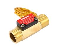 sourcing map G1/2 Hall Effect Liquide Eau Flux Capteur Switch Débitmètre Mètre Compteur 1-30L/min YF-C01