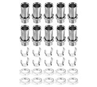 sourcing map G4 Lot de 10 fixations pour ampoule G4 11,5 x 22 mm Filetage M10 Base de fil LED pour douille d'ampoule G4