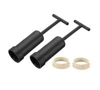 sourcing map G9 Anneaux pour Abat-Jour Adaptateur Réducteur Bague Lumière Douille Lampe avec Démontage Outil 2 Ensemble