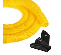 sourcing map Gaine de protection flexible pour fils électriques et automobiles avec outil d'installation - 3 m - Jaune