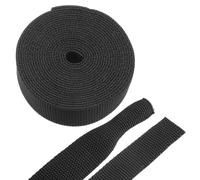 sourcing map Gaine de protection tressée thermorétractable - Gaine de protection de câbles - Rapport 2:1 - Pour harnais, câbles réseau, gestion des câbles - Noir - 1,5 cm - 3 m