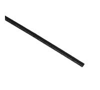 sourcing map Gaine Isolation Tresse 16.4Pied-2mm Haute Température Silicone Fibre Verre Manchon Noir