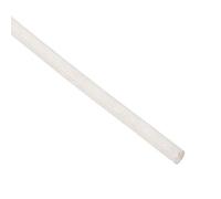 sourcing map Gaine Isolation Tresse 16.4Pied-3mm Haute Température Silicone Fibre Verre Manchon Blanc