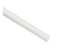 sourcing map Gaine Isolation Tresse 9.8Pied-12mm Haute Température Silicone Fibre Verre Manchon Blanc