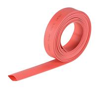 sourcing map Gaine Thermorétractable, 1/2"(12mm) Diamètre Gaine thermorétractable 2:1 pour câble de 3m - Rouge