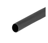 sourcing map Gaine Thermorétractable, 1/4"(6mm) Diamètre Gaine thermorétractable 2:1 pour câble de 3m - Noir