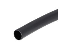 sourcing map Gaine Thermorétractable 1/8"(3mm) Diamètre 7.4mm Largeur Plate 3:1 Rapport Manchon Câble Tube Rétractable 1m Noir
