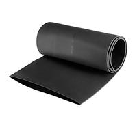 sourcing map Gaine Thermorétractable 120mm Diamètre 191mm Largeur Plate 2:1 Rapport Manchon Câble Tube Rétractable 1m Noir