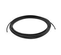 sourcing map Gaine Thermorétractable 2mm Diamètre 2:1 Rapport Tube Thermorétractable Fil Enveloppe 5m Noir