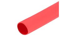 sourcing map Gaine Thermorétractable 2mm Diamètre 5m 2:1 Tube Thermorétractable Fil Enveloppe Rouge