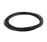 sourcing map Gaine Thermorétractable 3.5mm Diamètre 2:1 Rapport Tube Thermorétractable Fil Enveloppe 10m Noir