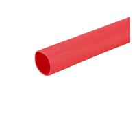 sourcing map Gaine Thermorétractable 3.5mm Diamètre 2:1 Tube Thermorétractable Enveloppe Câble Manchon Câble Enveloppant Thermorétractable 1m Rouge
