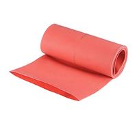 sourcing map Gaine Thermorétractable 4"(100mm) Diamètre 162mm Largeur Plate 2:1 Rapport Manchon Câble Tube Rétractable 1m Rouge