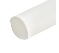 sourcing map Gaine Thermorétractable 5mm Diamètre 2:1 Manchon Câble Enveloppant Thermorétractable Tube 1m Longueur Blanc
