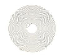 sourcing map Gaine Thermorétractable 8mm Diamètre 12.5mm Plat Largeur 2:1 Tube Thermorétractable Fil Enveloppe 16pieds Blanc