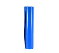 sourcing map Gaine Thermorétractable Emballage Batterie 300mm Plat Largeur 191mm Diamètre 1m PVC pour Grande Batterie Bleu