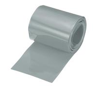 sourcing map Gaine thermorétractable en PVC pour batterie - 42 mm de diamètre - 66 mm - Plat - 3 m - Gris argenté - Bonne isolation pour batterie