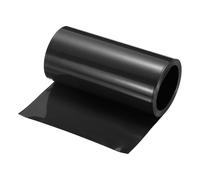 sourcing map Gaine thermorétractable en PVC pour batterie - 80 mm de diamètre - 125 mm - Noir - Bonne isolation - 2,5 m