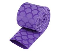sourcing map Gaine Thermorétractable Enveloppe Tuyau Manchon pour Canne à Pêche Poignées 41mm Plat 3.3pieds 2:1 Rapport Violet