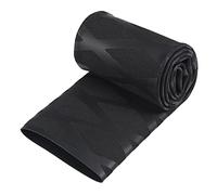 sourcing map Gaine Thermorétractable pour Poignée Canne à Pêche 35mm Diamètre 57mm Plat 1.6ft 2:1 Rapport Noir