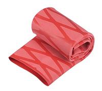sourcing map Gaine Thermorétractable pour Poignée Canne à Pêche 50mm Diamètre 81mm Plat 1.6ft 2:1 Rapport Rouge