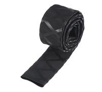 sourcing map Gaine Thermorétractable pour Poignées Canne à Pêche 20mm Diamètre 32mm Plat 3.3pied 1.8:1 Rapport Noir
