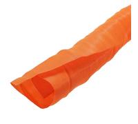 sourcing map Gaine tressée pour gestion des câbles multiples - Gaine de gestion des câbles - Orange - 3 m - 50 mm