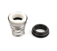 sourcing map Garniture Joint d'arbre mécanique de pompe à eau de bobine de ressort 17mm à l'intérieur du diamètre