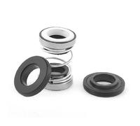 sourcing map Garniture Joint mécanique d'eau de bobine de soufflet en caoutchouc de diamètre interne de 12 mm 202-12 pour pompe