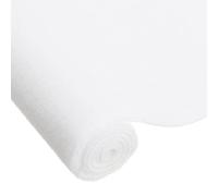sourcing map Gazon Artificiel Tapis 35cm x 1m Blanc Réaliste Faux Gazon pour Jardin Pelouse Décoration Sable Table Modèle