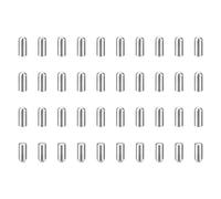 sourcing map GB831 Lot de 70 chevilles cylindriques à tête ronde en acier inoxydable 304 pour étagères et meubles Argenté 2,8 x 6 mm